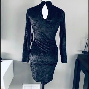 Black Velvet Dress